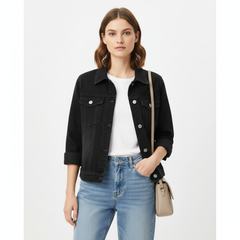 Classic Light Wash Denim Jacket