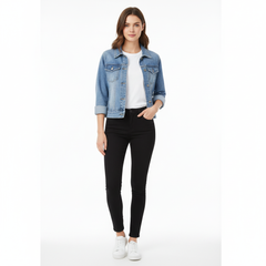 Classic Light Wash Denim Jacket